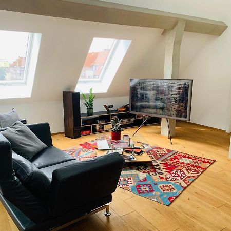 Апартаменти Exklusives Penthouse Im Ehemaligen Bunker Ганновер Екстер'єр фото
