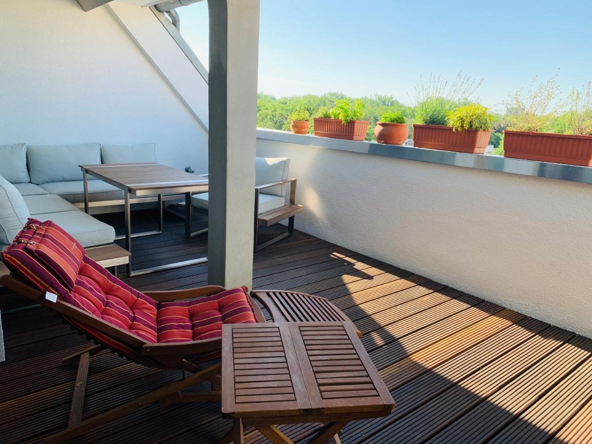Апартаменти Exklusives Penthouse Im Ehemaligen Bunker Ганновер Екстер'єр фото